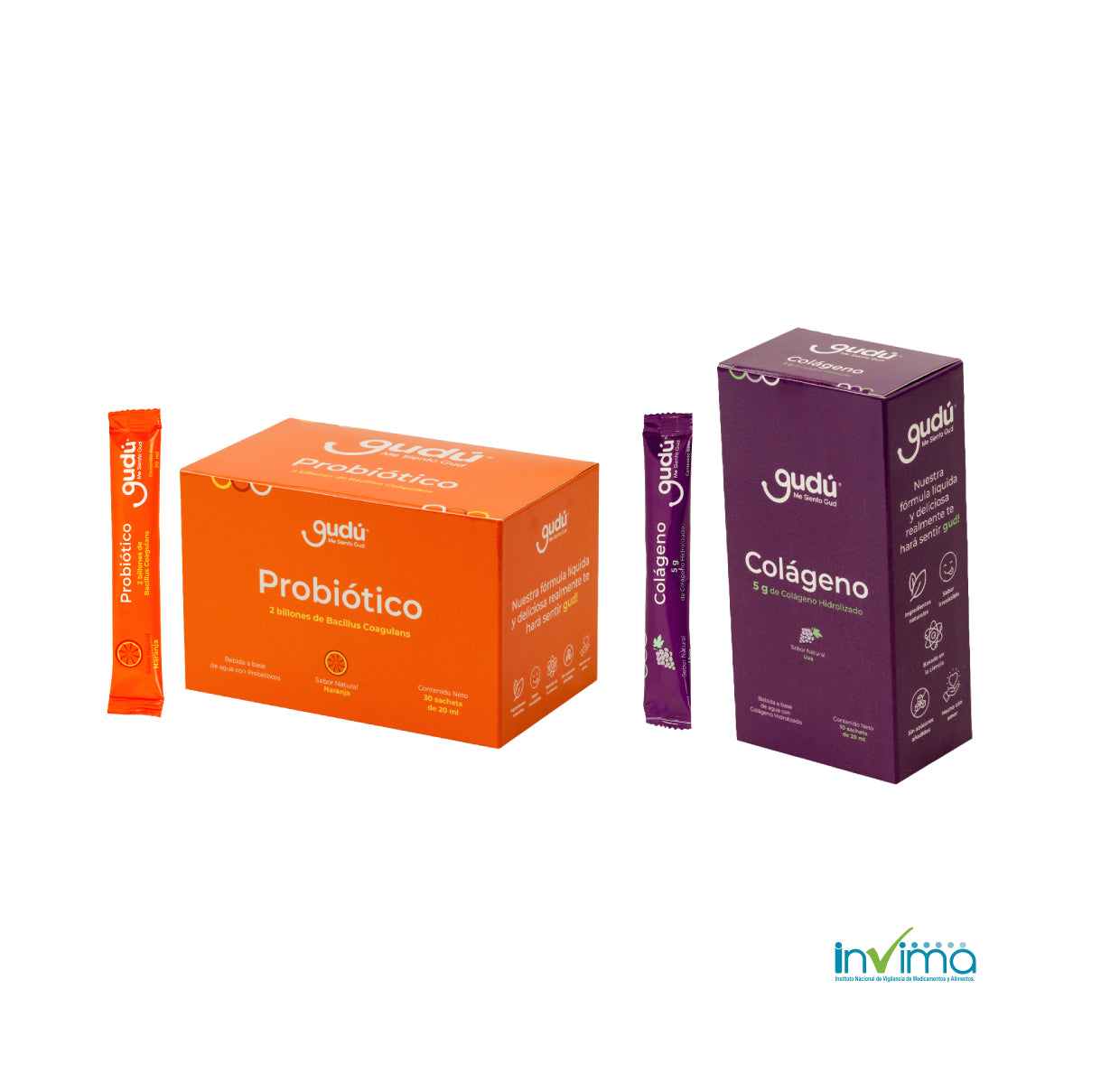 Probiótico x30 + Colágeno Uva x10