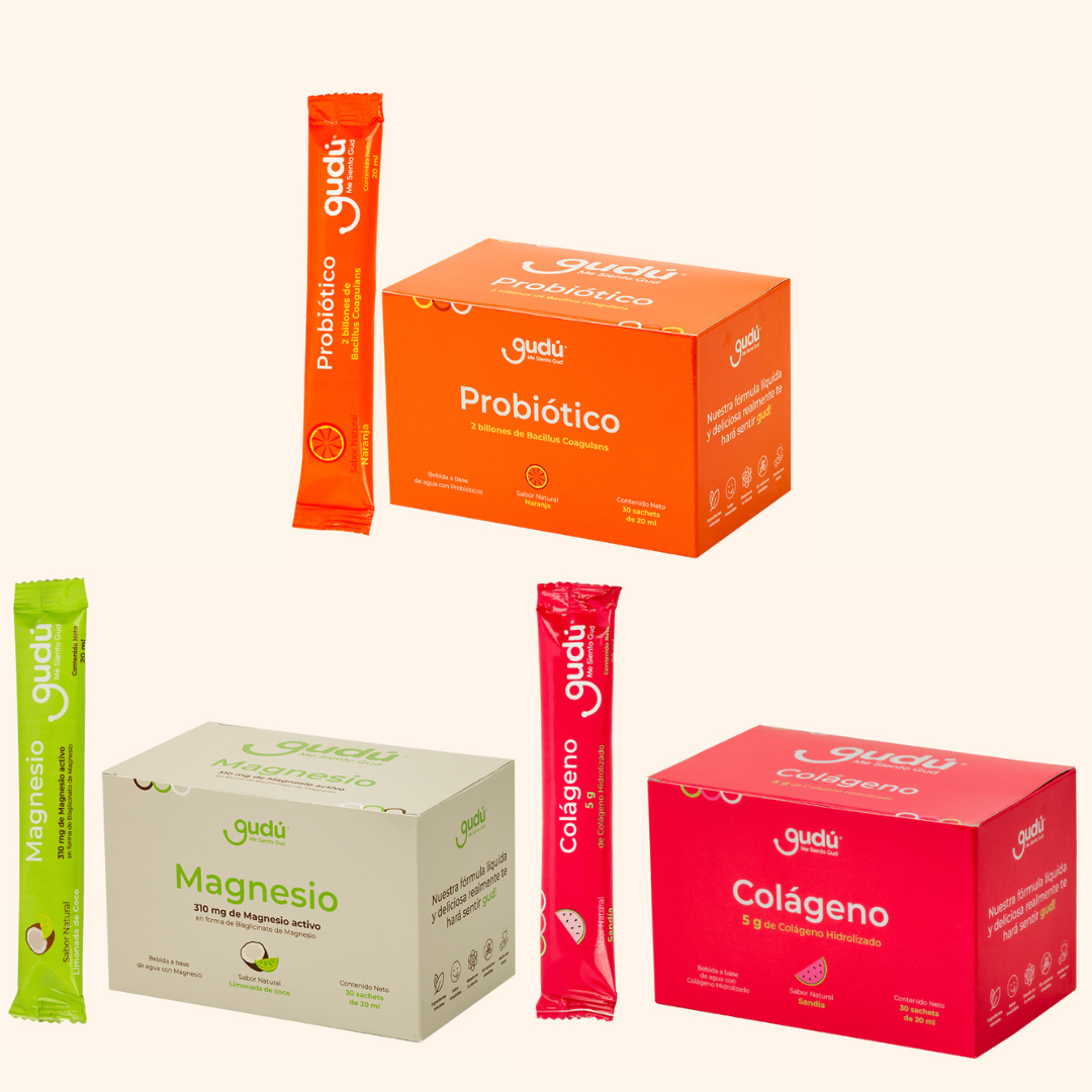 Magnesio + Colágeno Sandía + Probiótico