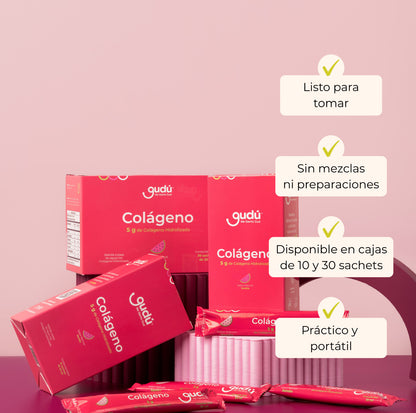Colágeno Líquido: Apoyo para tu piel, cabello, uñas y articulaciones