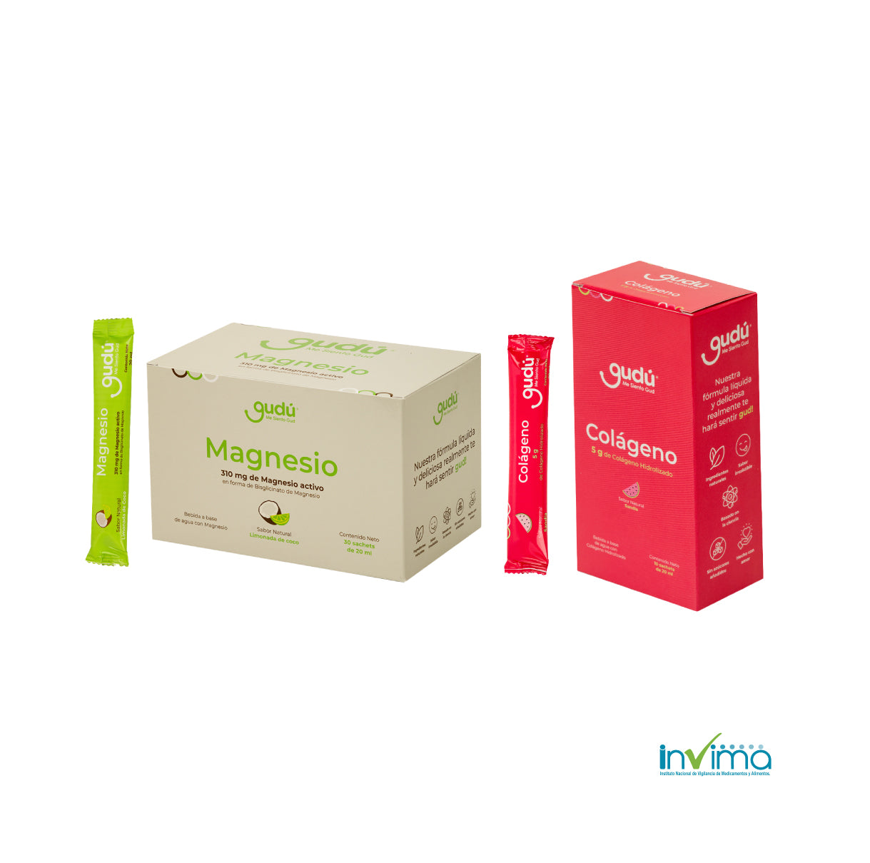 Magnesio x30 + Colágeno Sandía x10