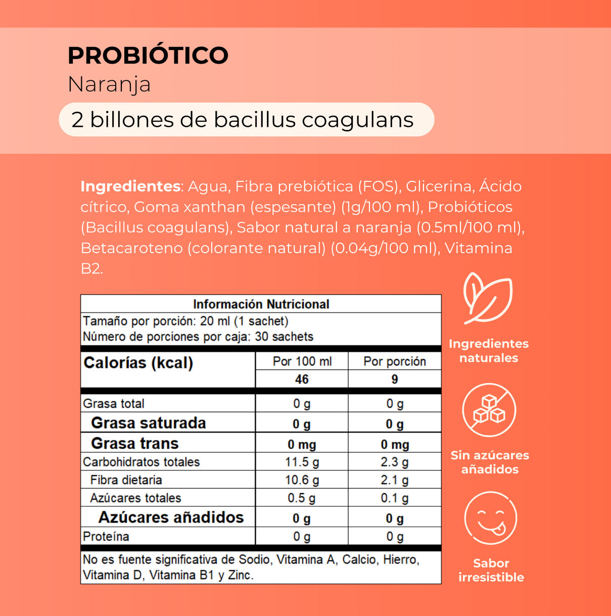 Probiótico x30 + Colágeno Uva x10