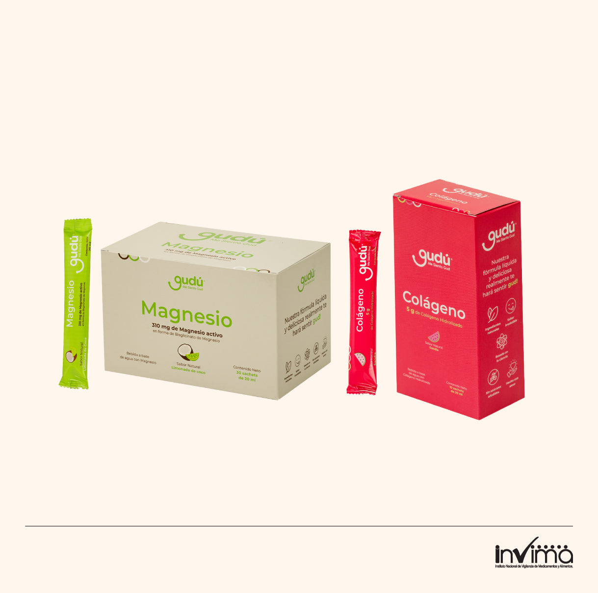 Magnesio x30 + Colágeno Sandía x10