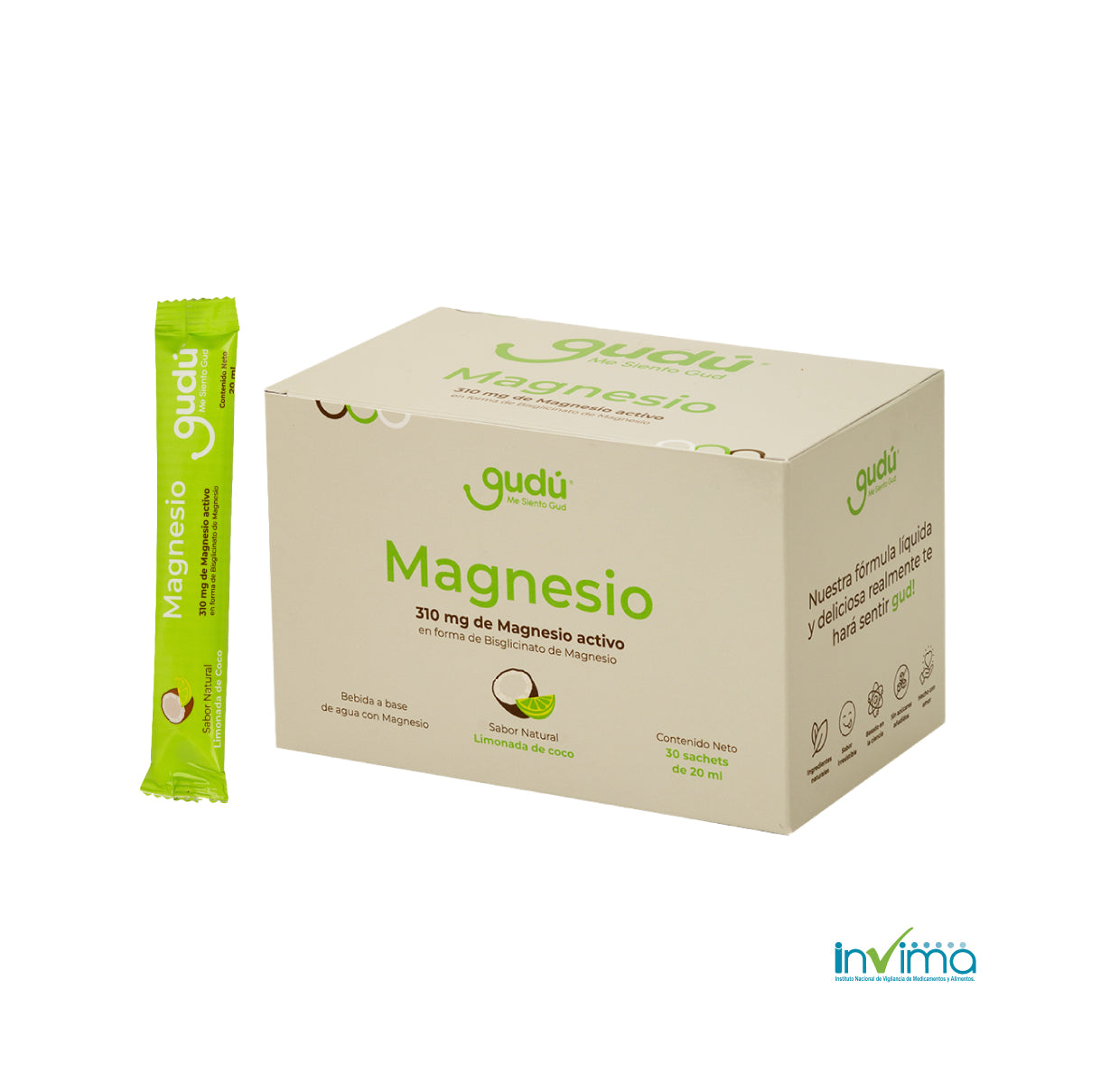 Magnesio bisglicinato, 310mg
