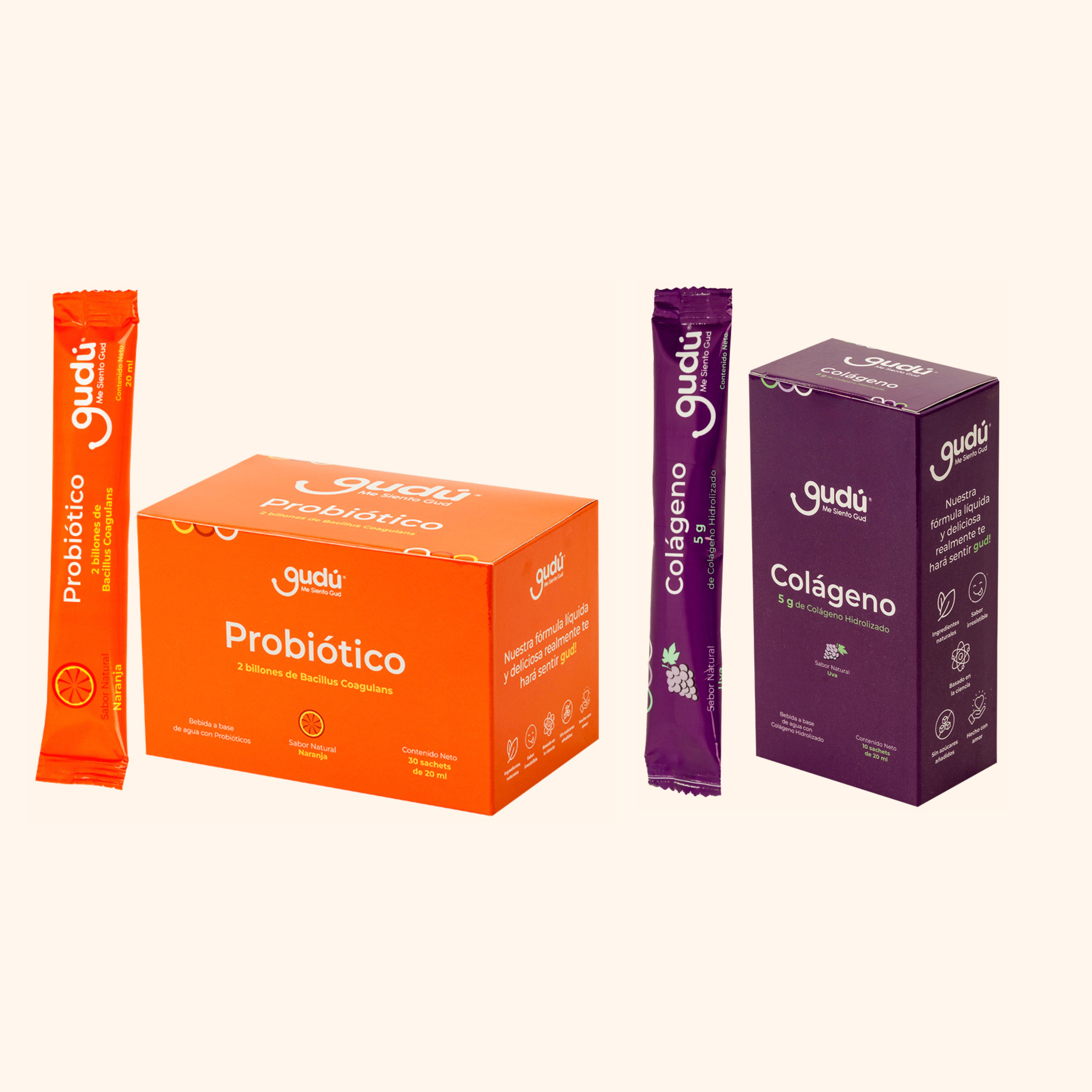 Probiótico x30 + Colágeno Uva x10
