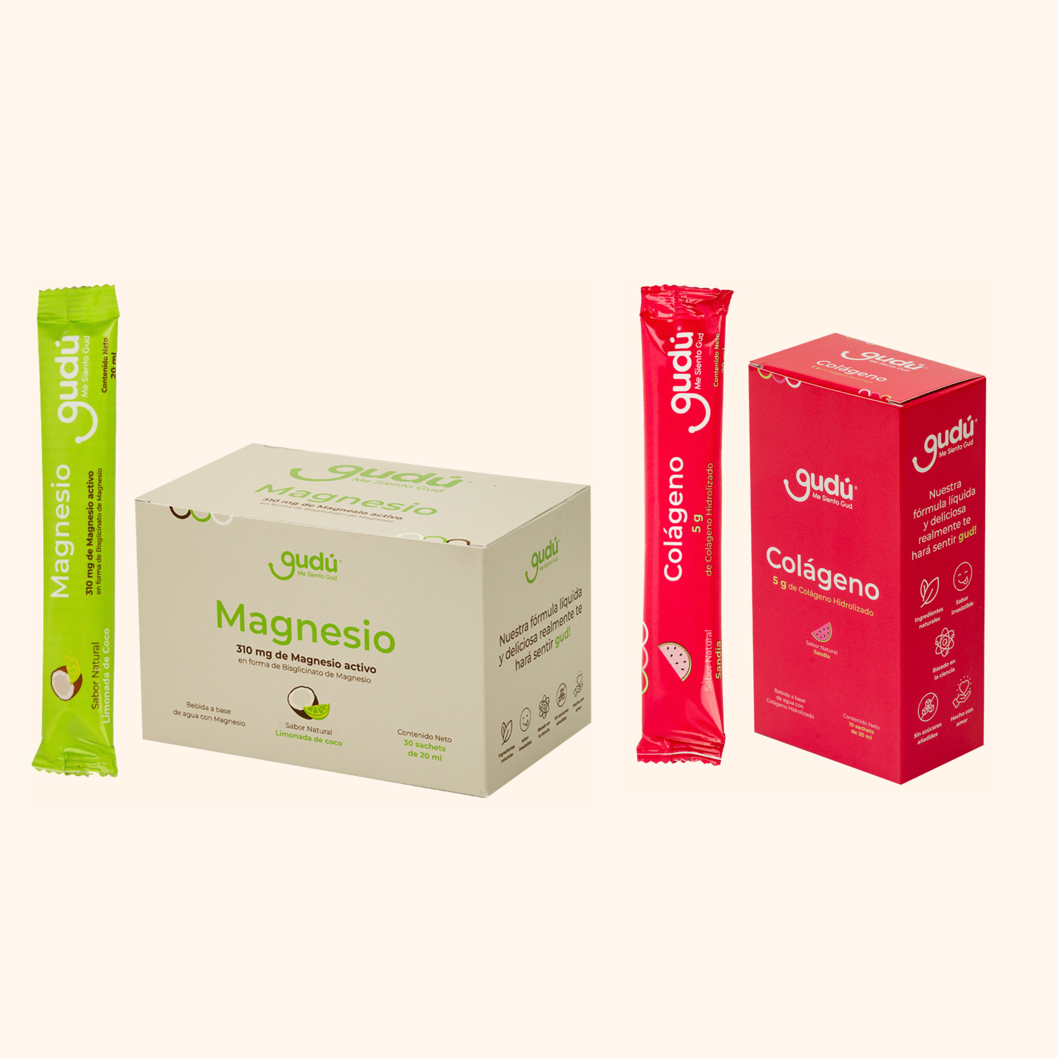 Magnesio x30 + Colágeno Sandía x10