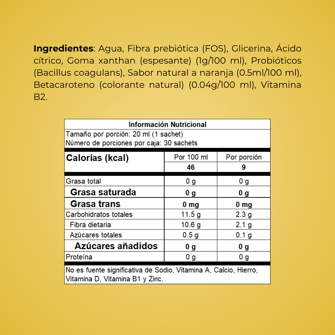 Probiótico de Naranja