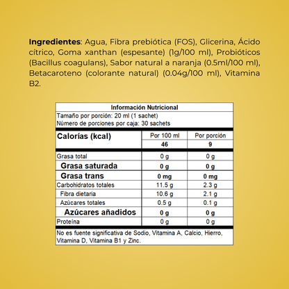 Probiótico de Naranja